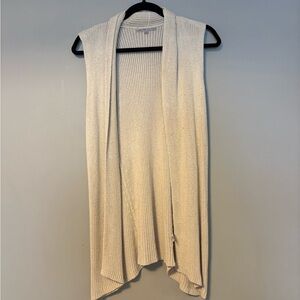 Elegant Cream Women's Sweater Vest